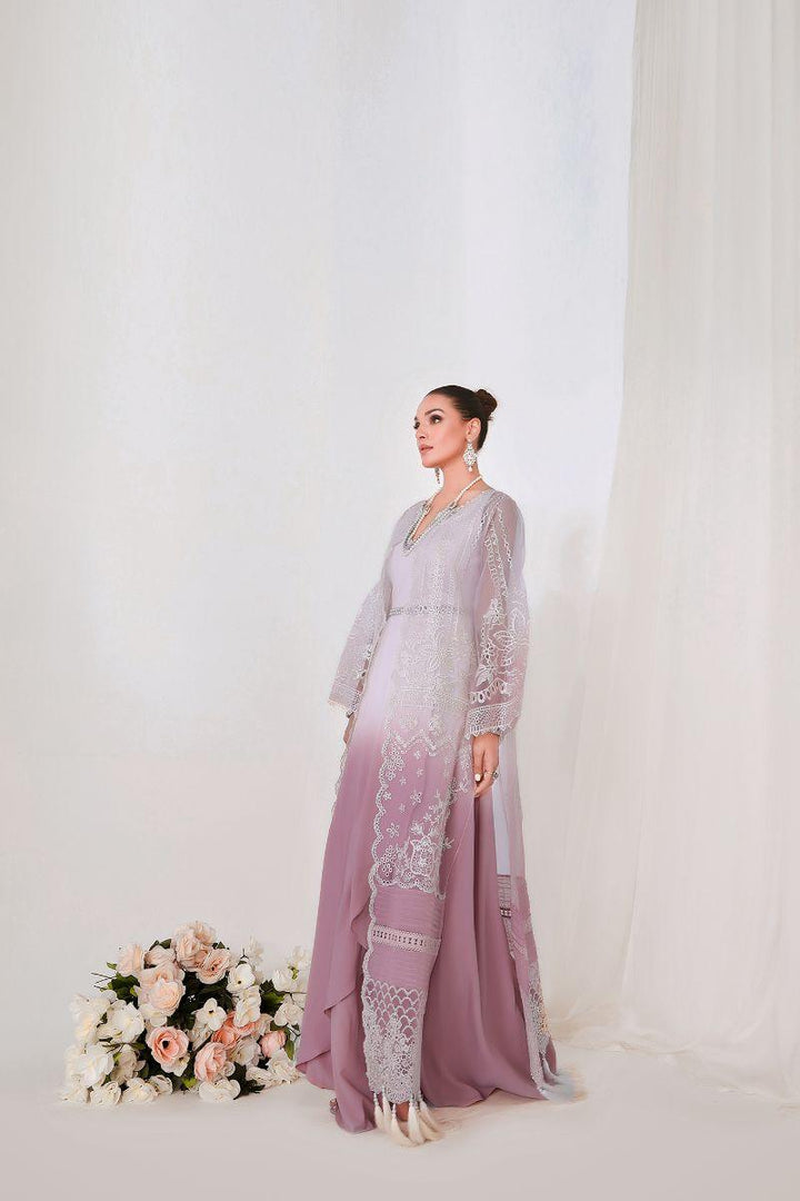 Reema Ahsan - GINA - Organza - Pearl rose - 2 Piece