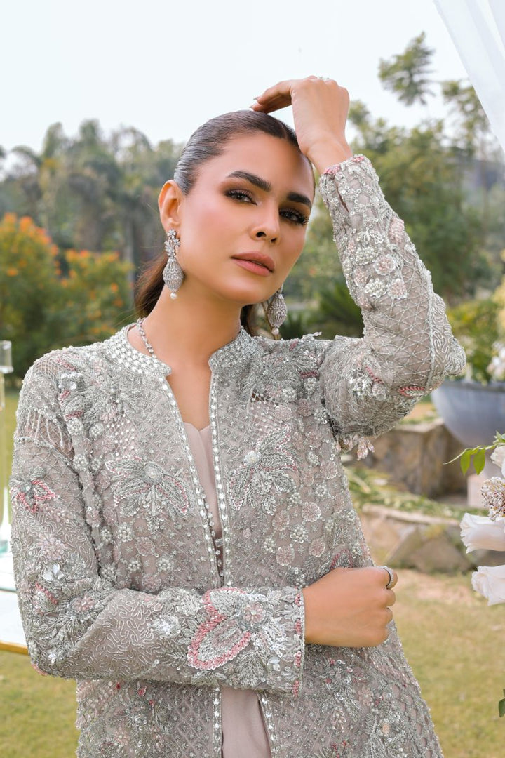 Reema Ahsan - Hareem - Organza - Powder pink - 3 Piece