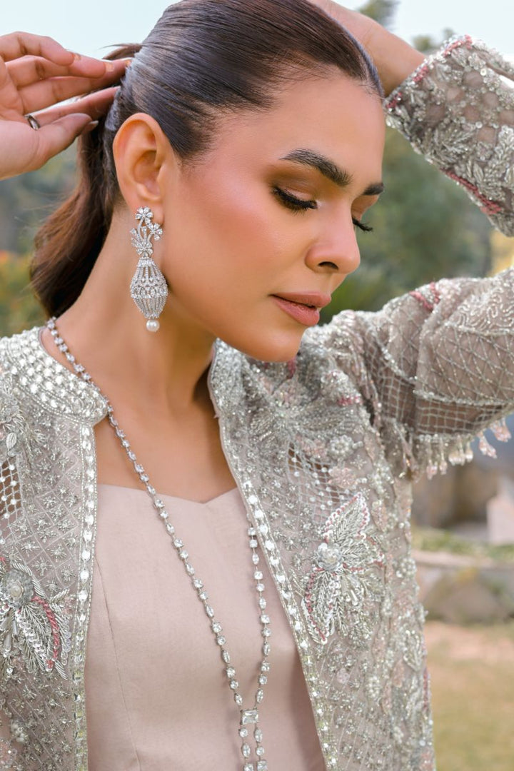 Reema Ahsan - Hareem - Organza - Powder pink - 3 Piece