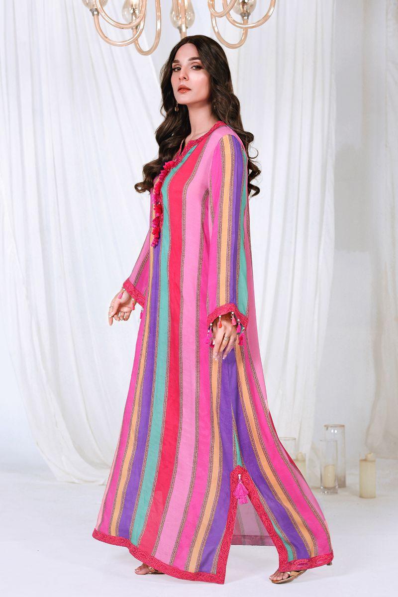 Reema Ahsan - MAHAY - PK Raw silk - Multi - 2 Piece