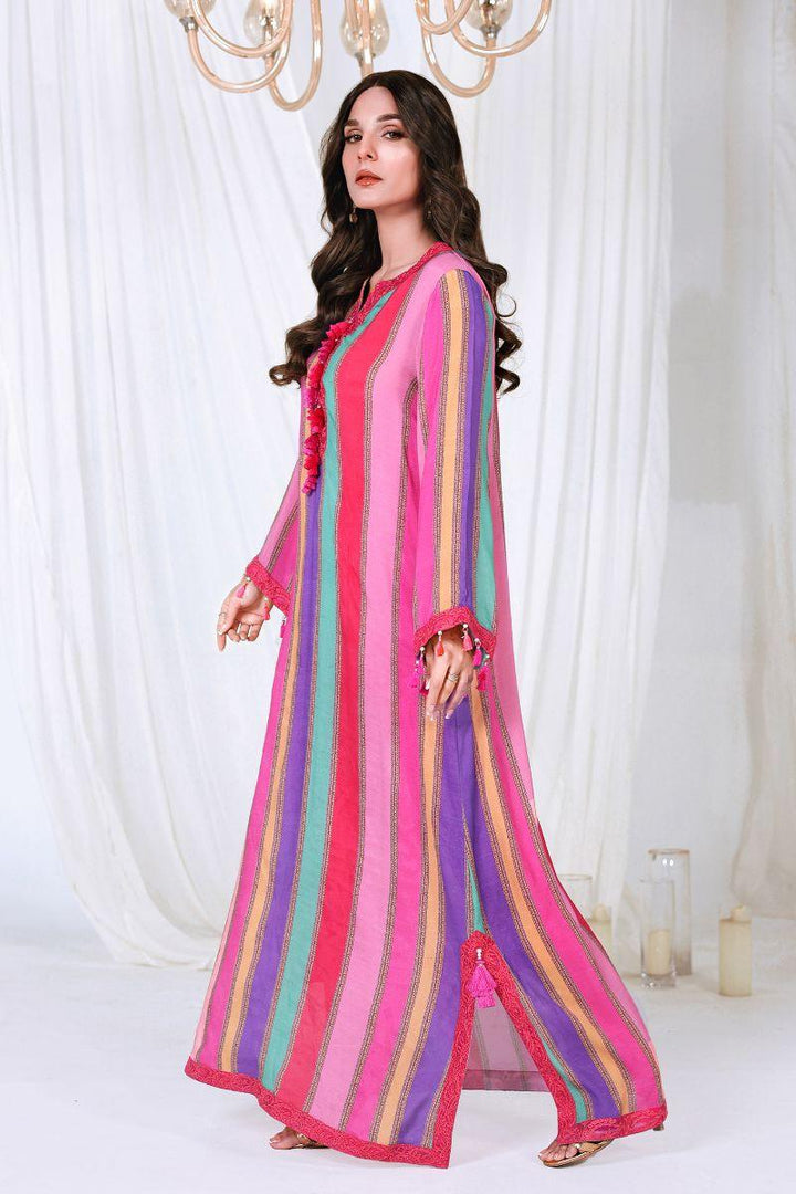 Reema Ahsan - MAHAY - PK Raw silk - Multi - 2 Piece