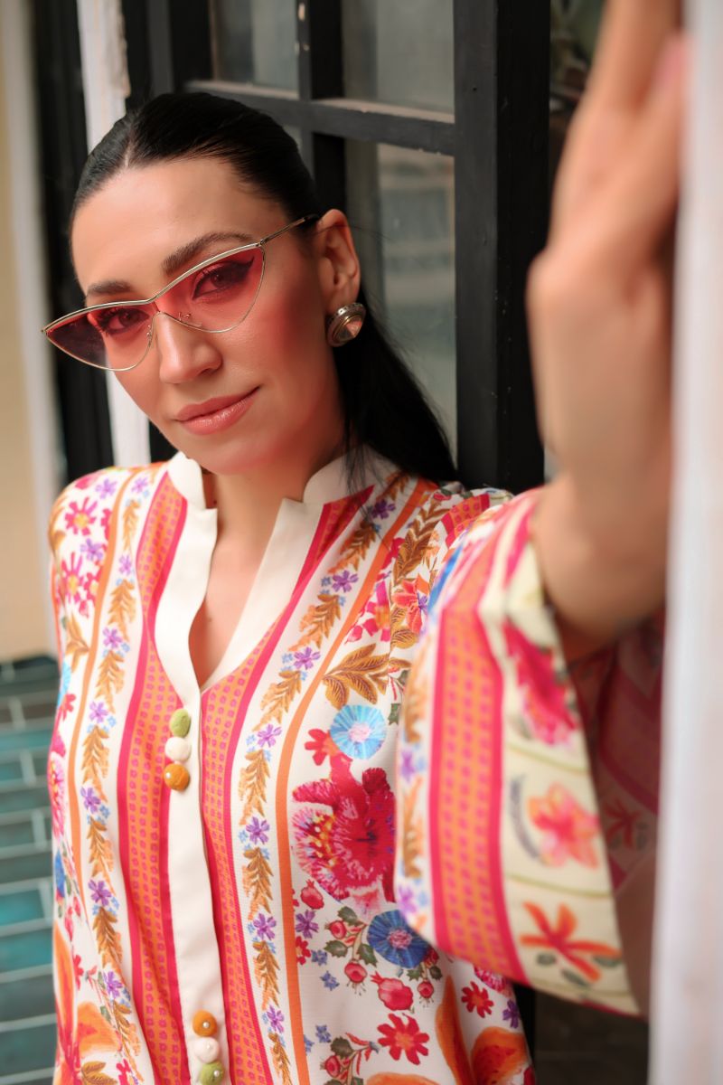Reema Ahsan - Meyr - PK Raw Silk - Off-White - 2 Piece