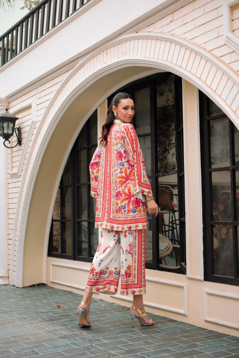 Reema Ahsan - Meyr - PK Raw Silk - Off-White - 2 Piece