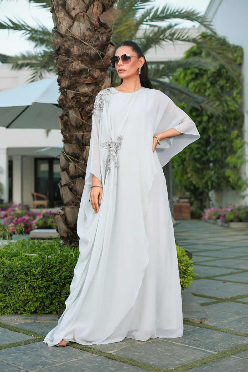 Reema Ahsan - Nina - Georgette - Pastel Green - 1 Piece
