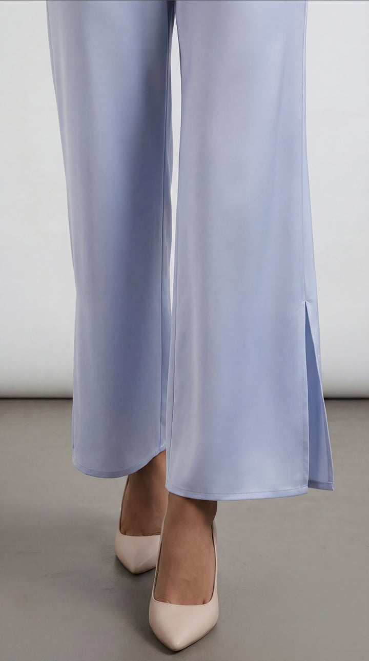 Reema Ahsan - Noa Organza Suit For Women - Light Blue - 3 Piece