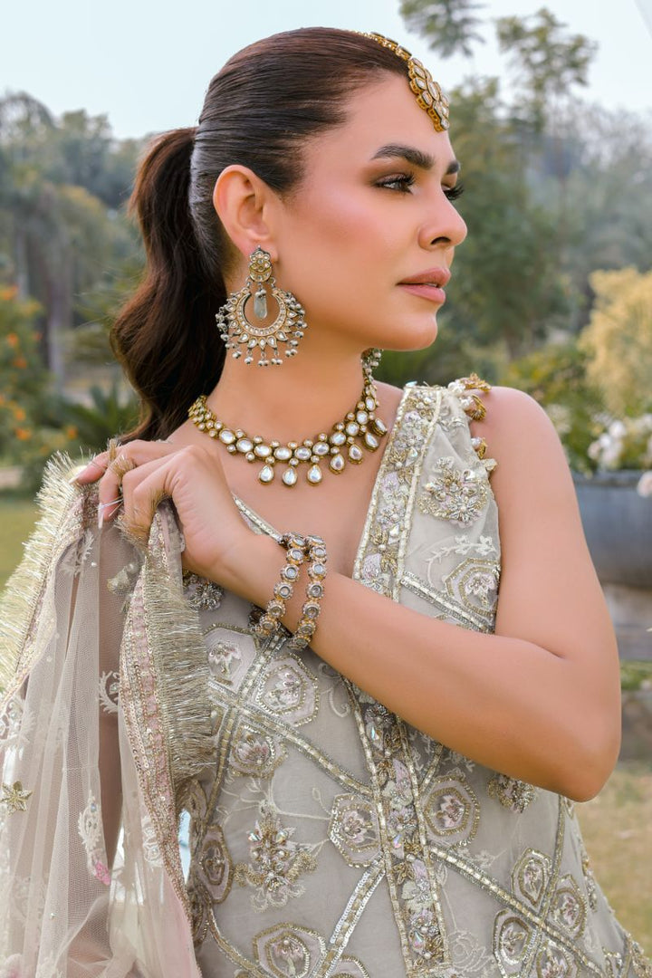 Reema Ahsan - Rameen - Organza - Ivory - 3 Piece