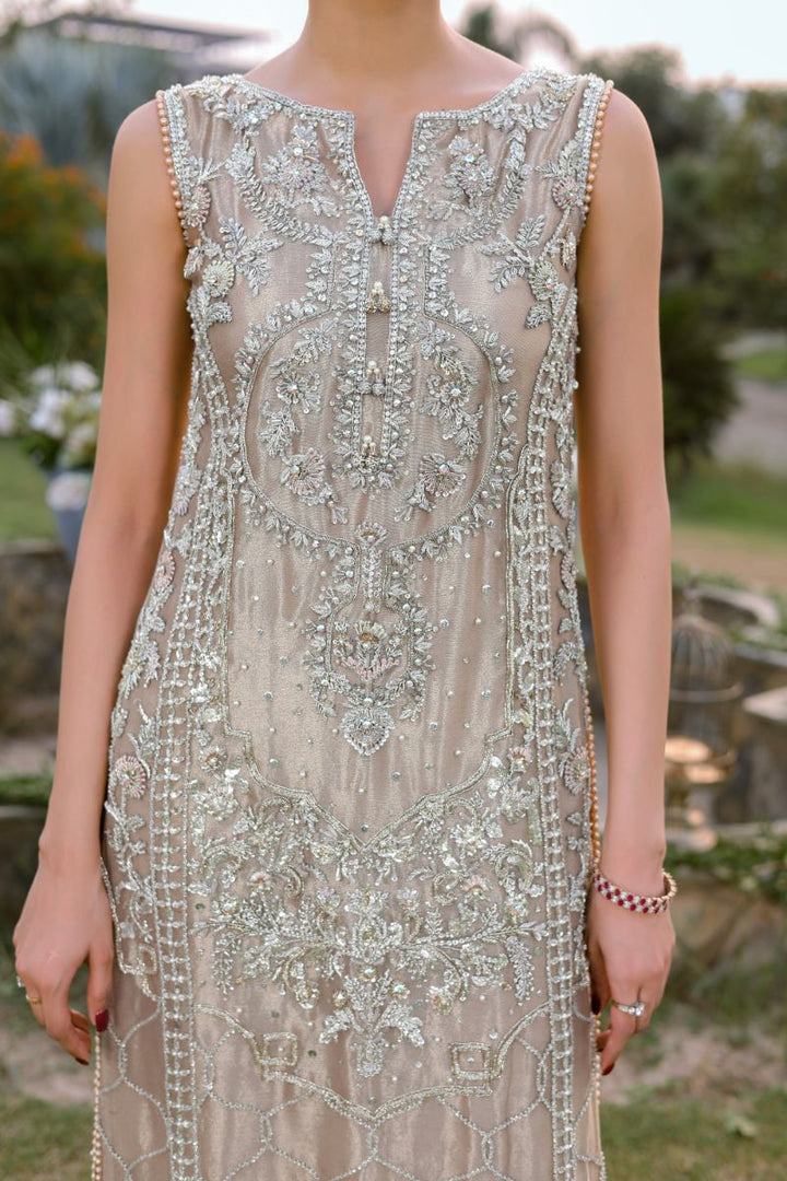 Reema Ahsan - Selah - Tissue - Rose Gold - 2 Piece