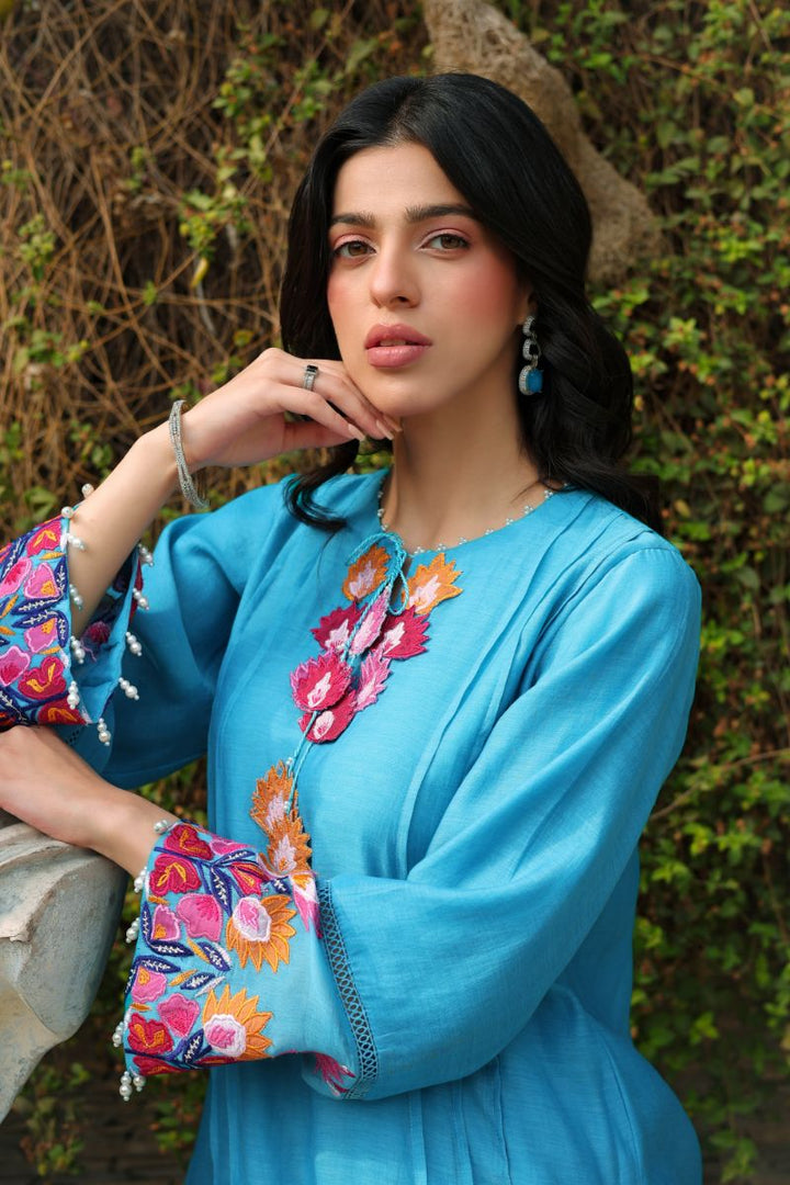 Reema Ahsan - Zyne - Ferozi - Kora Cotton - 2 Piece