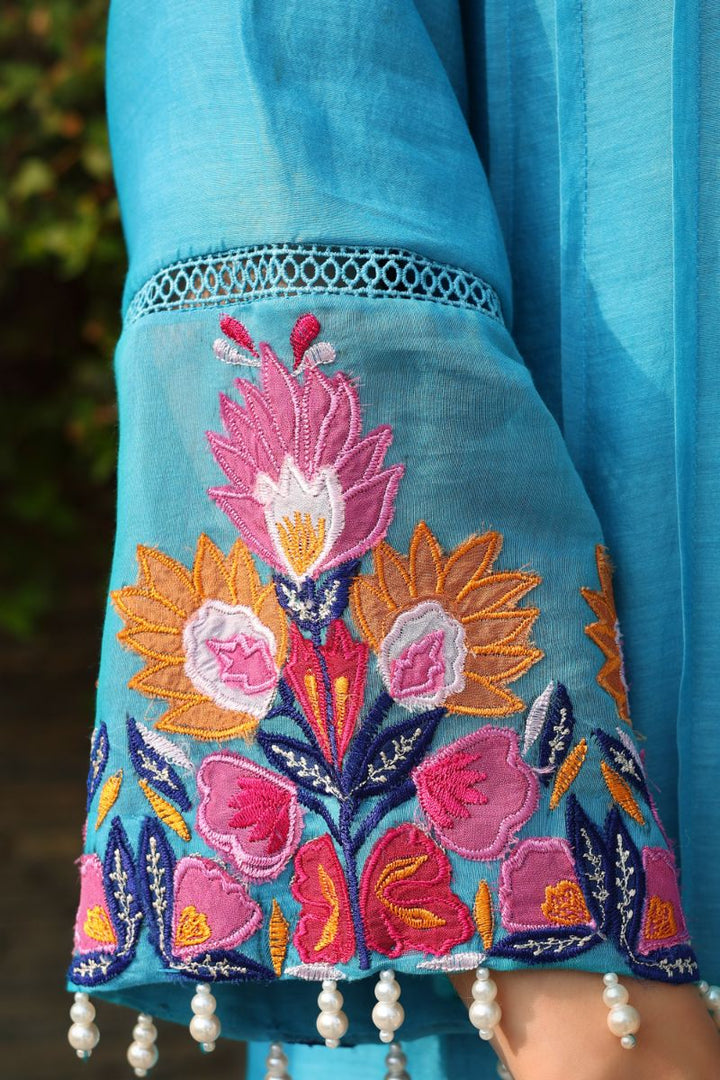 Reema Ahsan - Zyne - Ferozi - Kora Cotton - 2 Piece