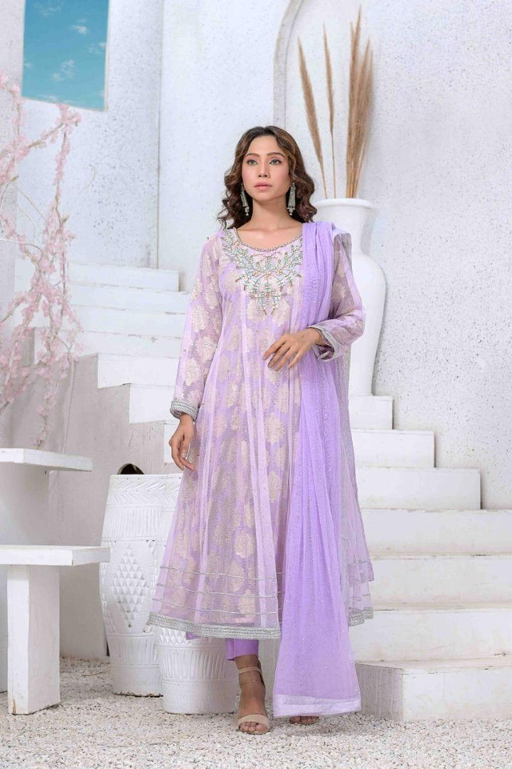 Ruby Couture - Annika - 3 Piece - Net & Jacquard