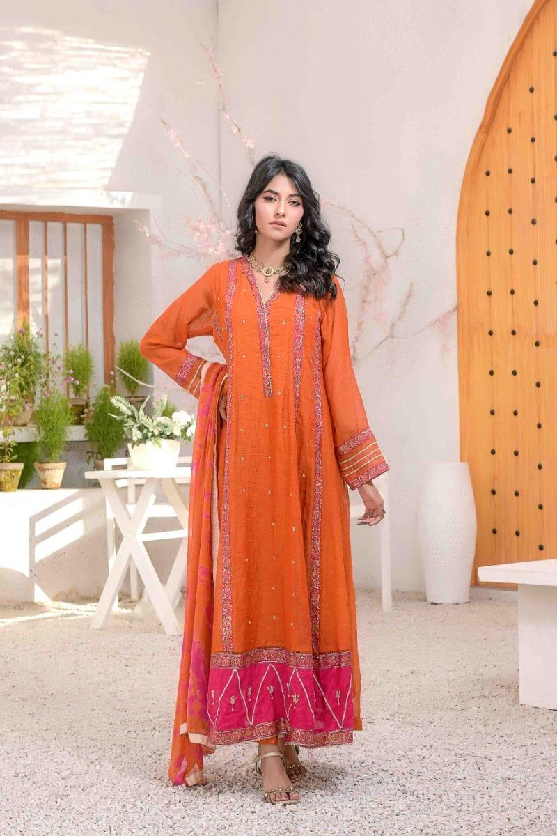 Ruby Couture - Bahara - 3 Piece - Khadi & Silk