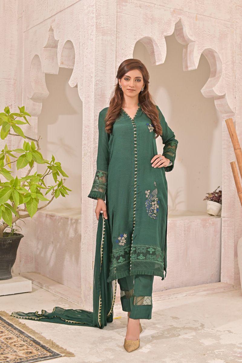 Ruby Couture - MISHKA  - Raw Silk  - 3 Piece