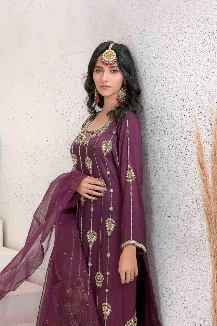 Ruby Couture - Parizaad - 3 Piece - Silk