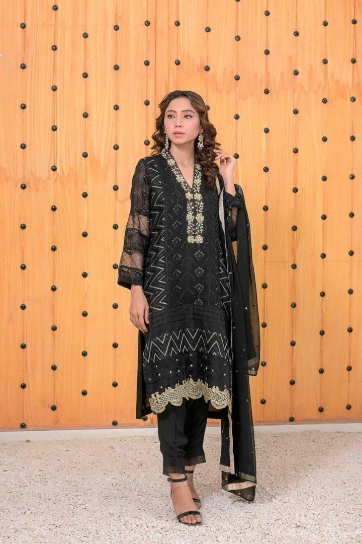 Ruby Couture - SUFI - 3 Piece - Organza & Silk