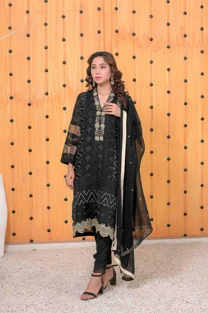 Ruby Couture - SUFI - 3 Piece - Organza & Silk