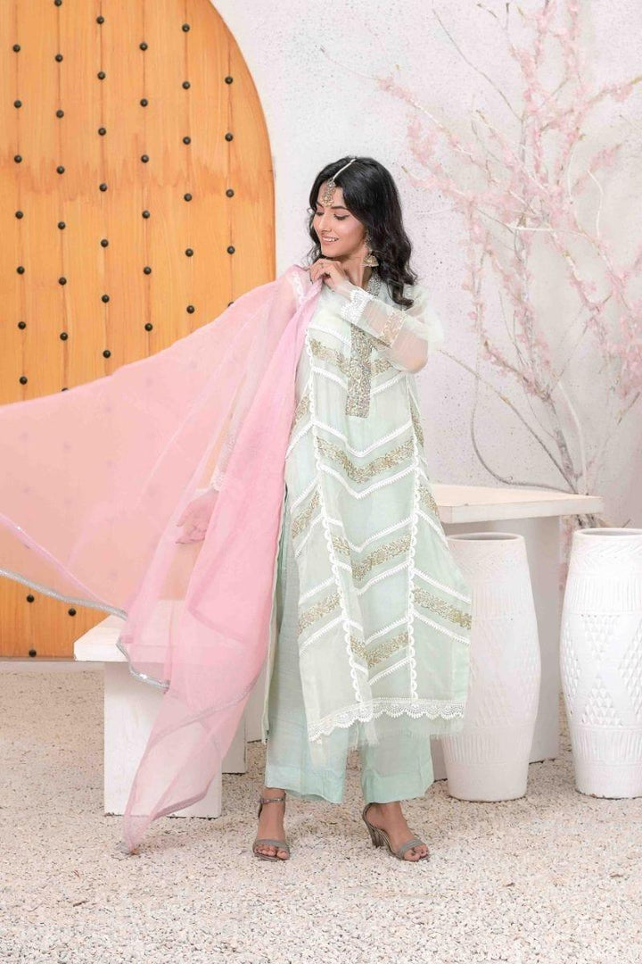 Ruby Couture - Tara - 3 Piece - Organza & Silk