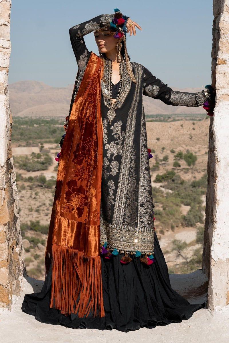 Sana Safinaz - S231-001A-DF - Unstitched - Studio by TCS
