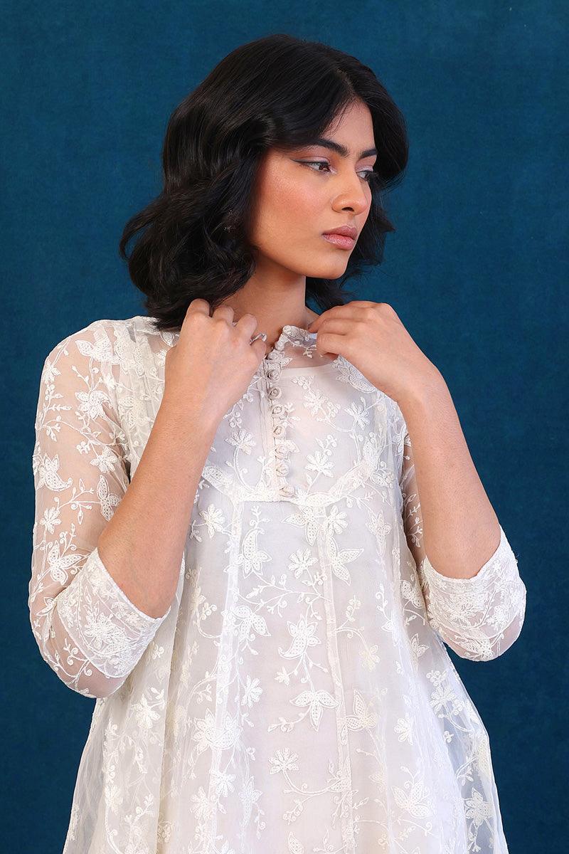 Generation - Naaz 2-Piece - Off White - Organza