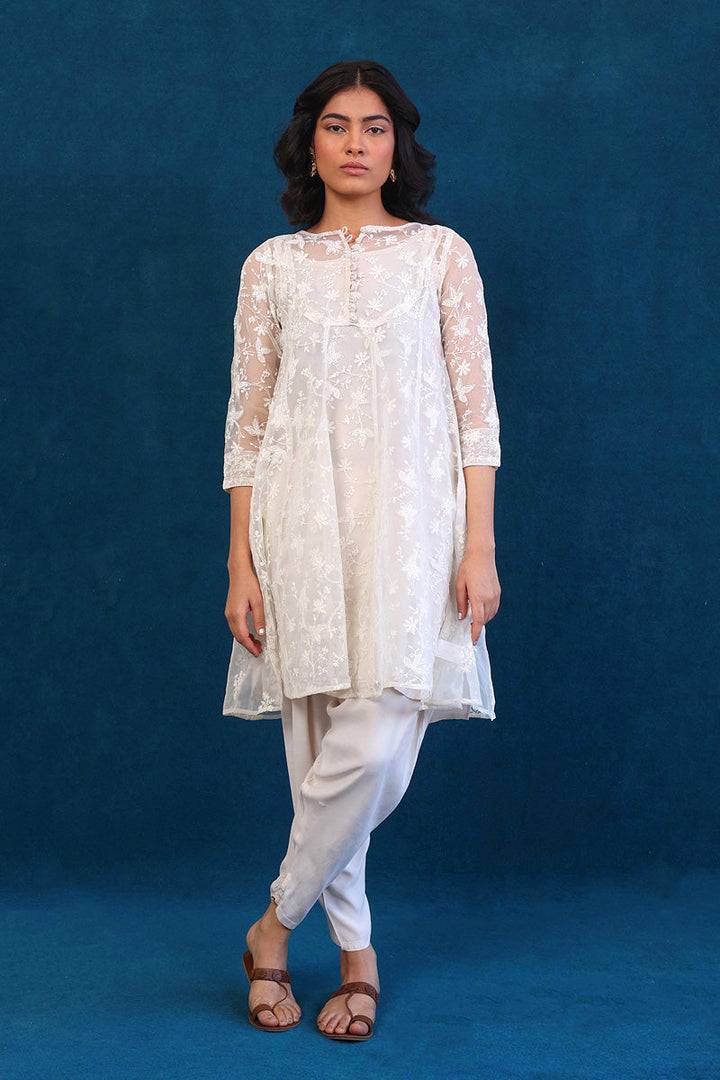 Generation - Naaz 2-Piece - Off White - Organza