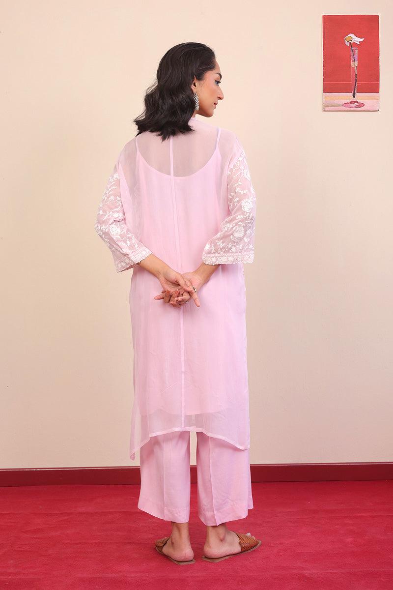 Generation - Naaz 2-Piece Suit - Pink - Karandi