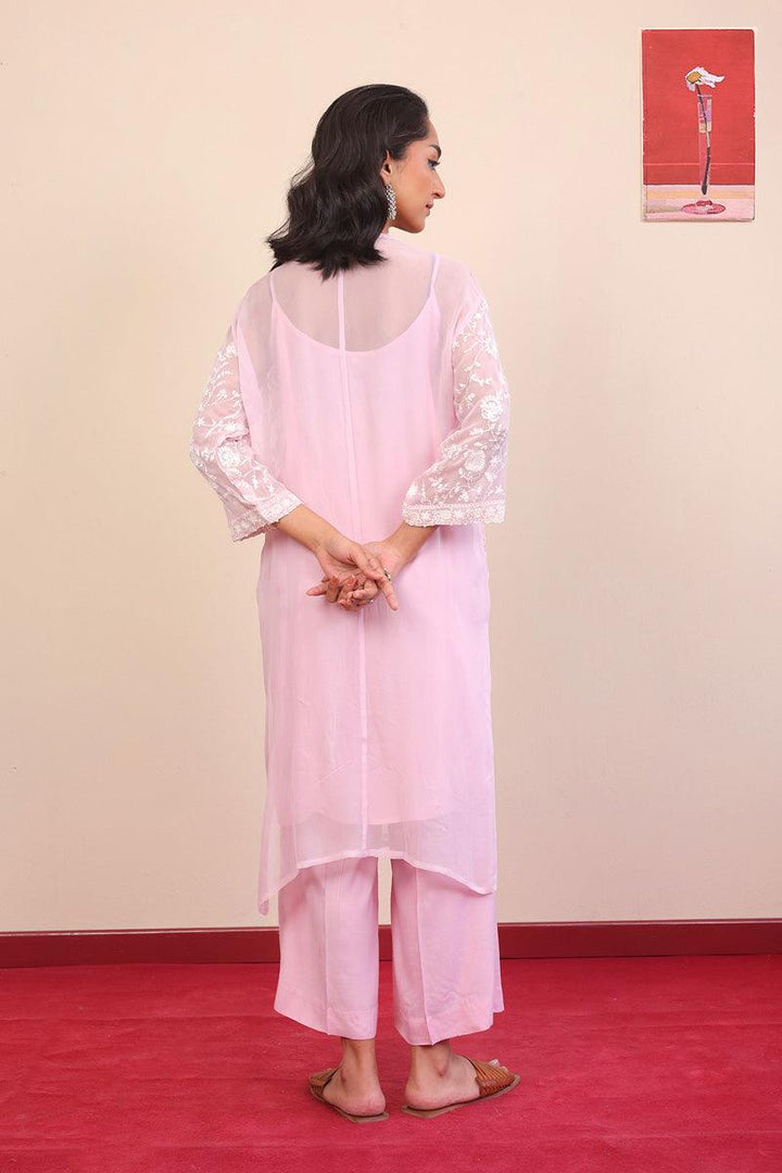 Generation - Naaz 2-Piece Suit - Pink - Karandi