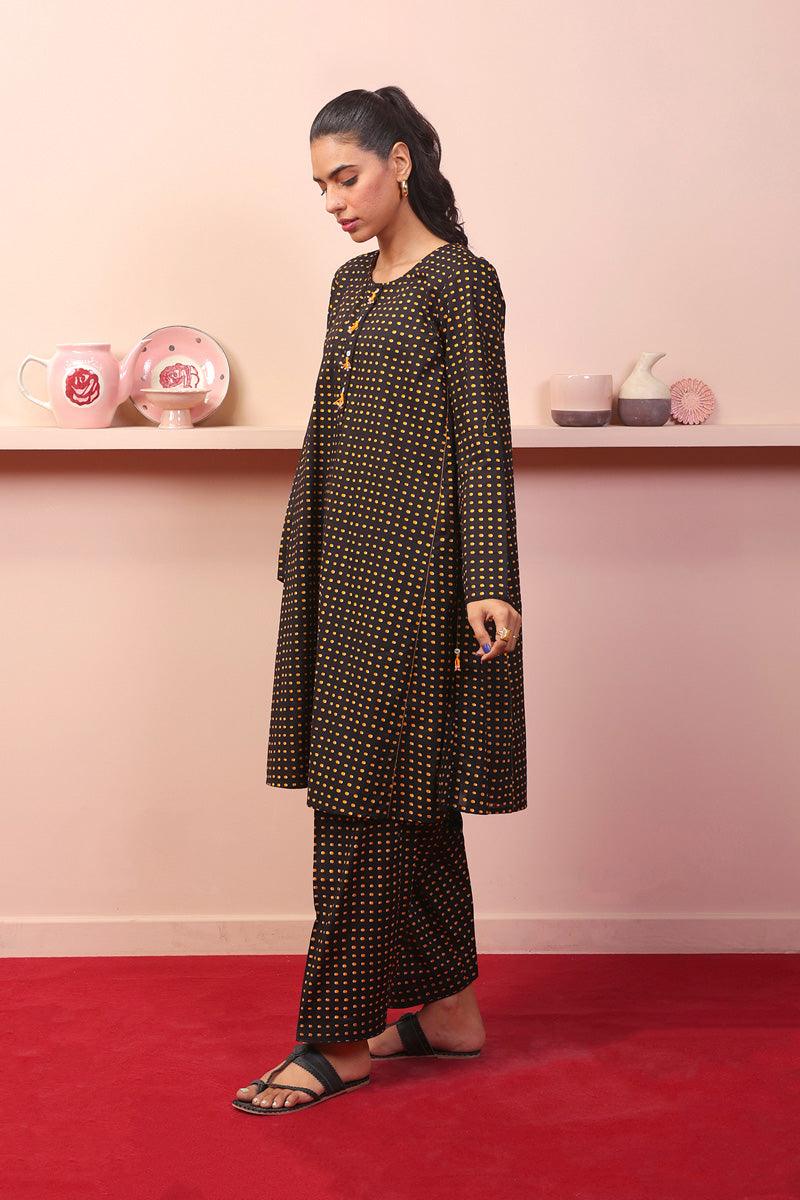 Generation - Saaya Set - Black - Lawn - 2 Piece