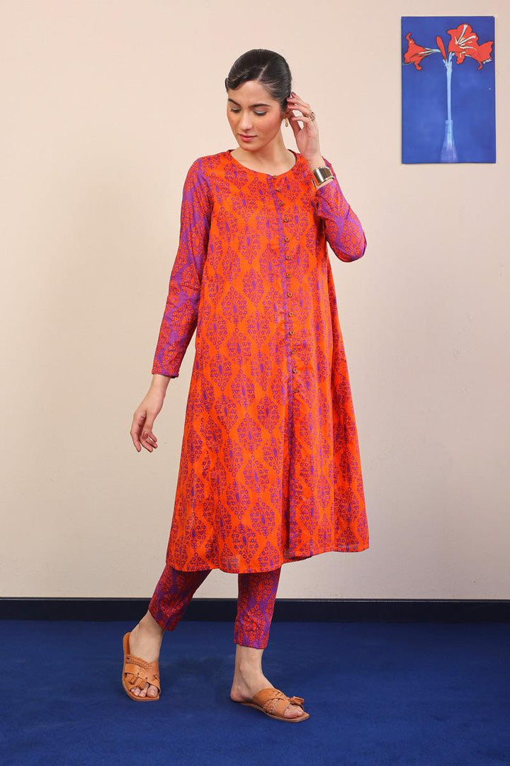 Generation - Thappa Monochromatic Set - Orange - Lawn - 2 Piece