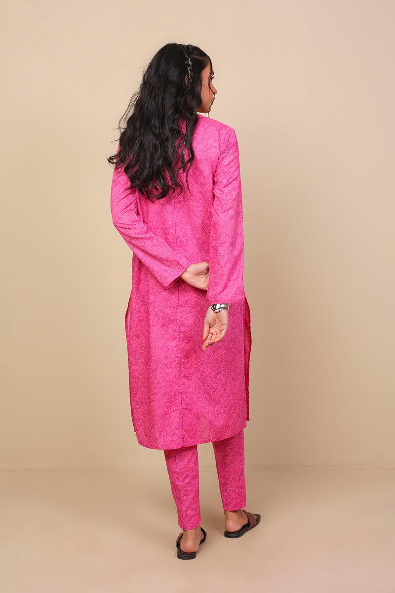 Generation - 2- Piece Keral - Pink - Lawn