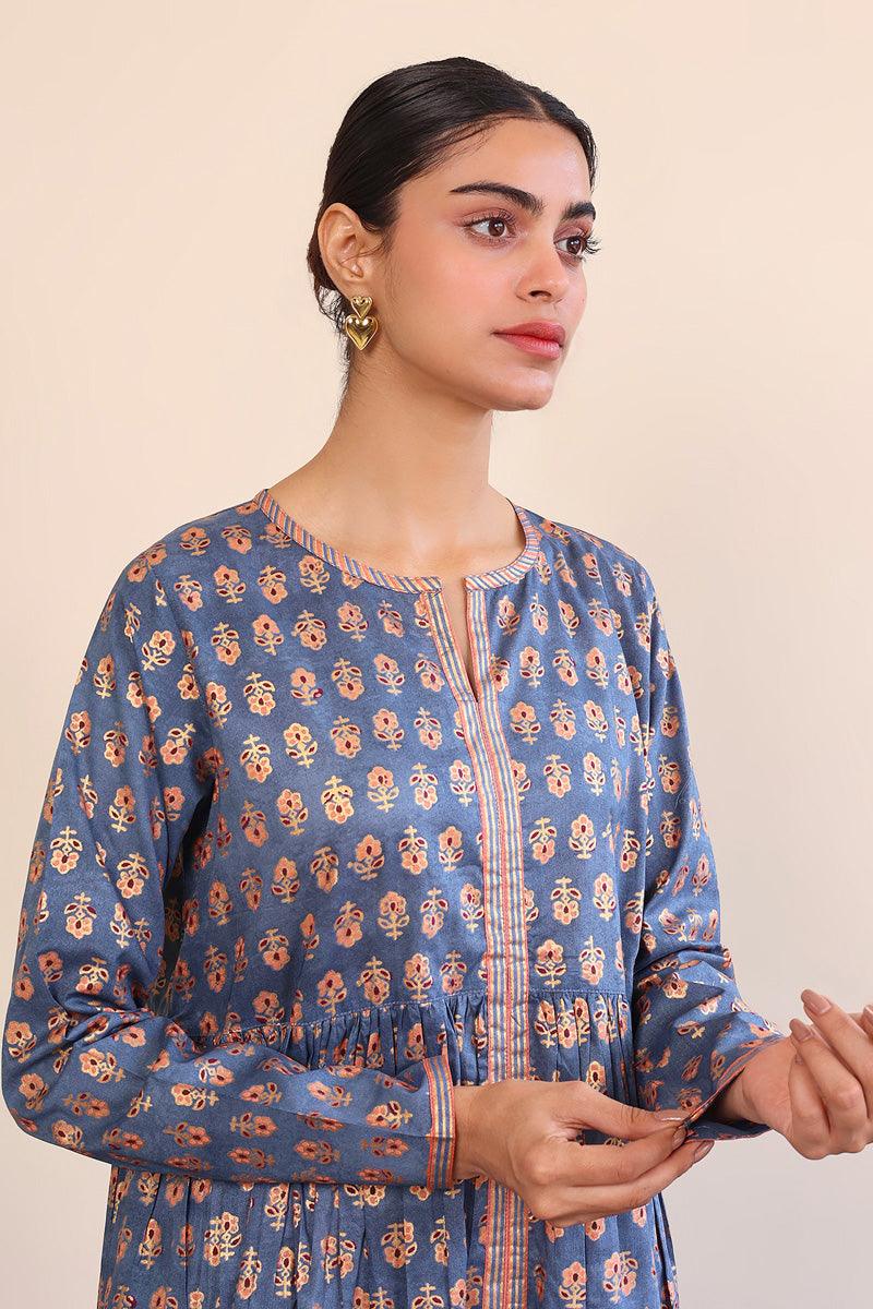 Generation - Sunehri Dress - Grey - Lawn - 1 Piece