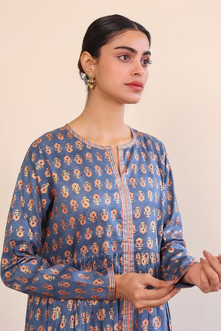 Generation - Sunehri Dress - Grey - Lawn - 1 Piece