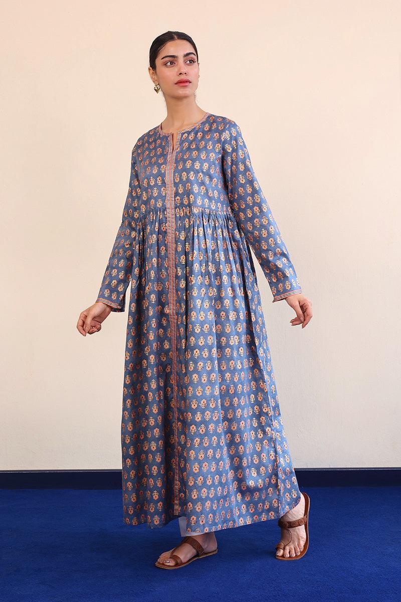 Generation - Sunehri Dress - Grey - Lawn - 1 Piece
