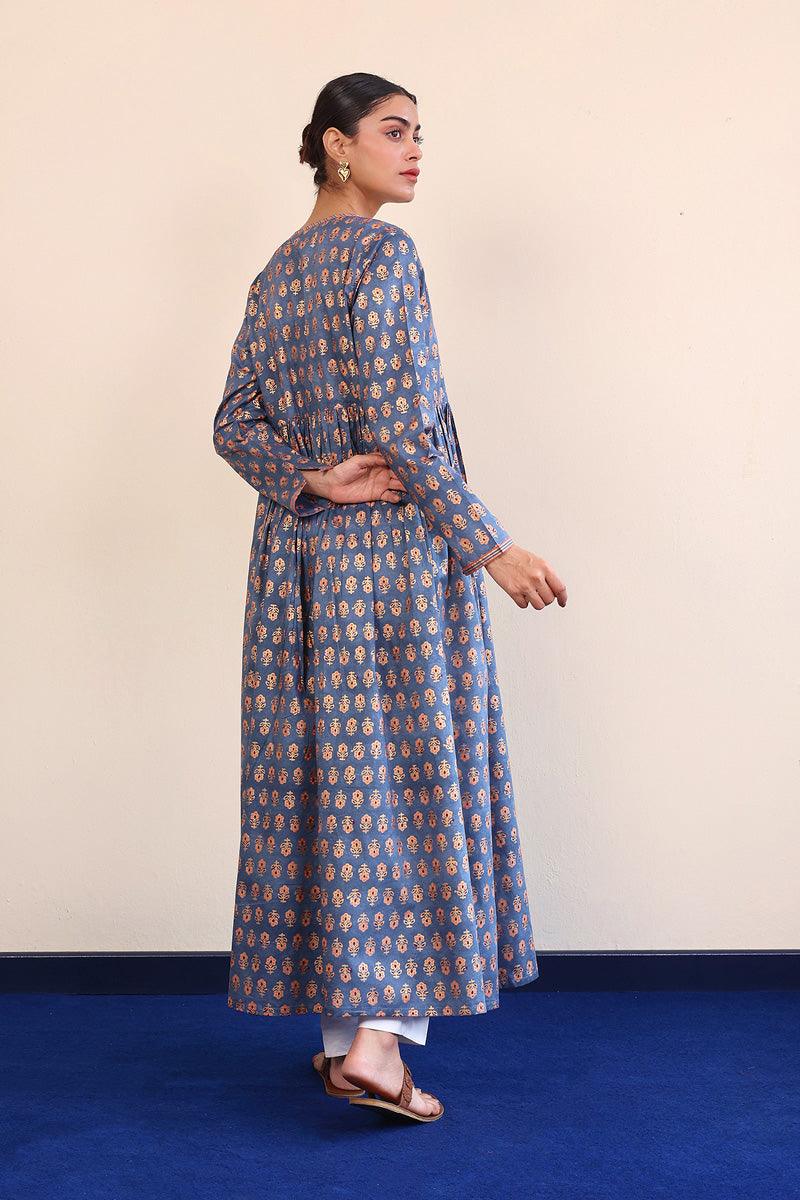 Generation - Sunehri Dress - Grey - Lawn - 1 Piece