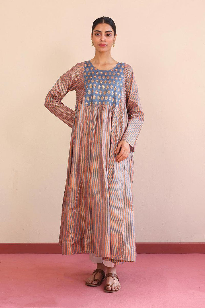 Generation - Sunehri Dress - Grey - Lawn - 1 Piece