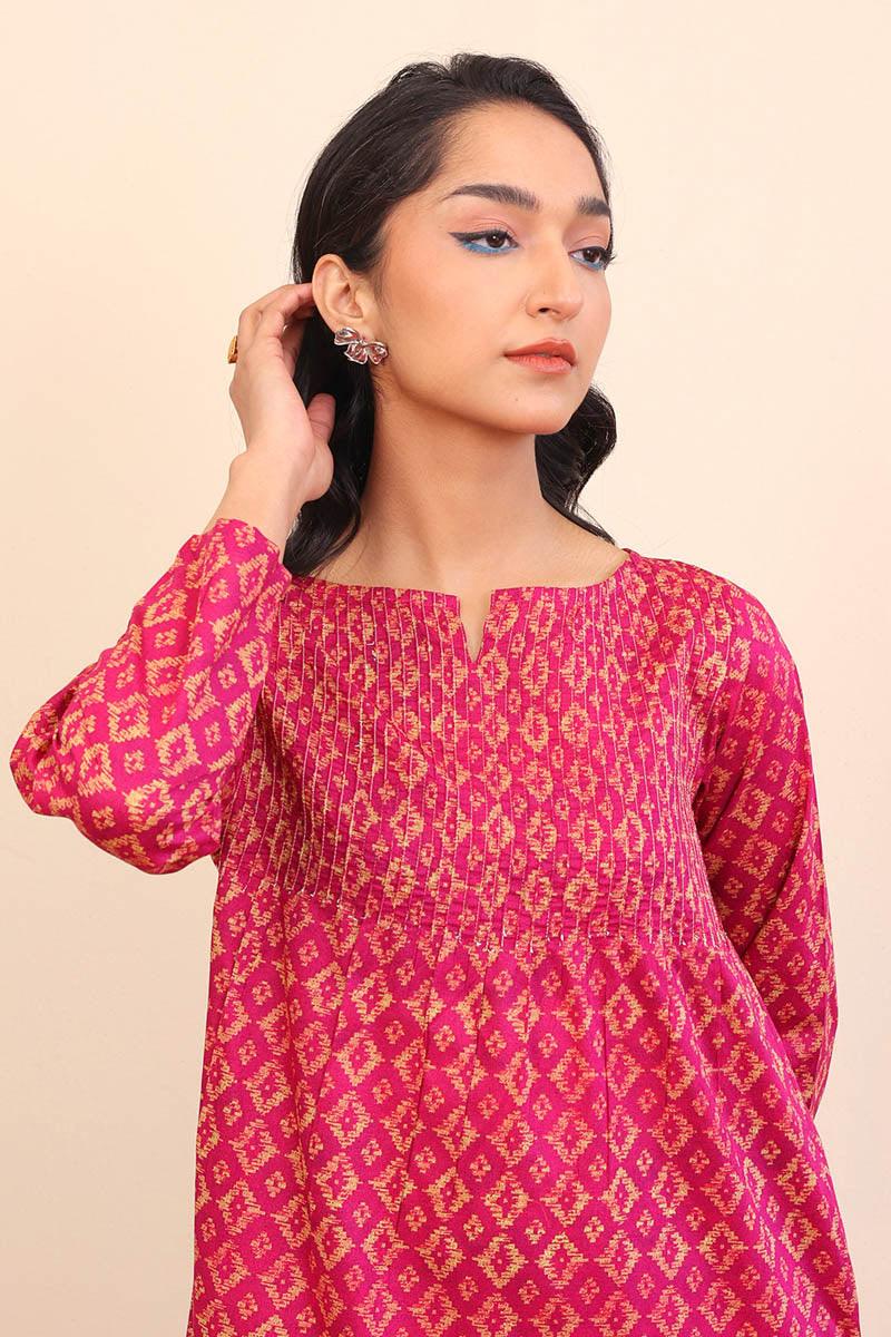 Generation - 2- Piece Ikat - Pink - Lawn