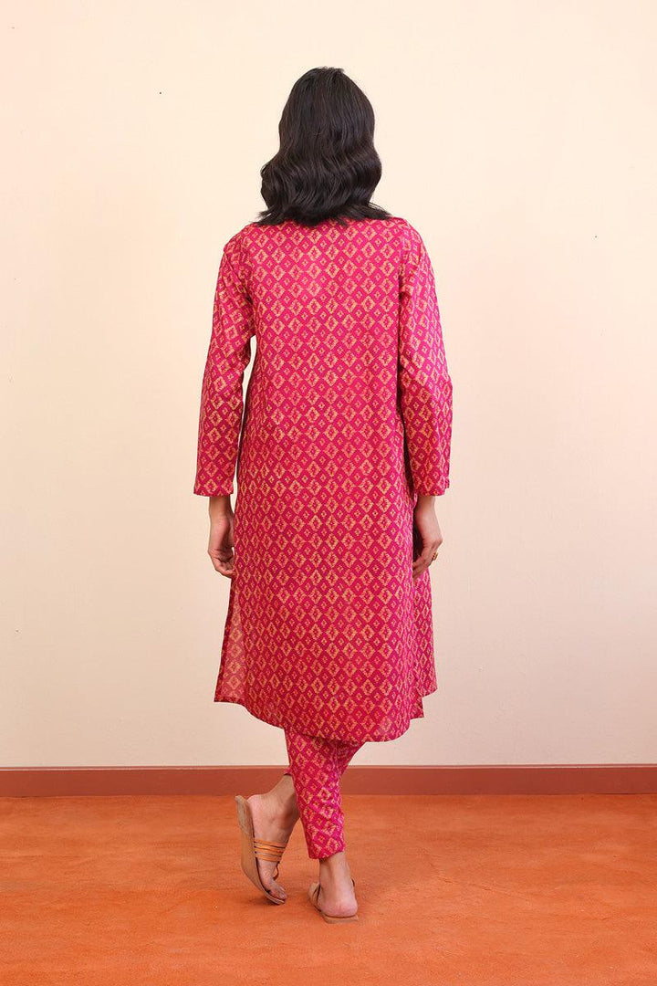 Generation - 2- Piece Ikat - Pink - Lawn
