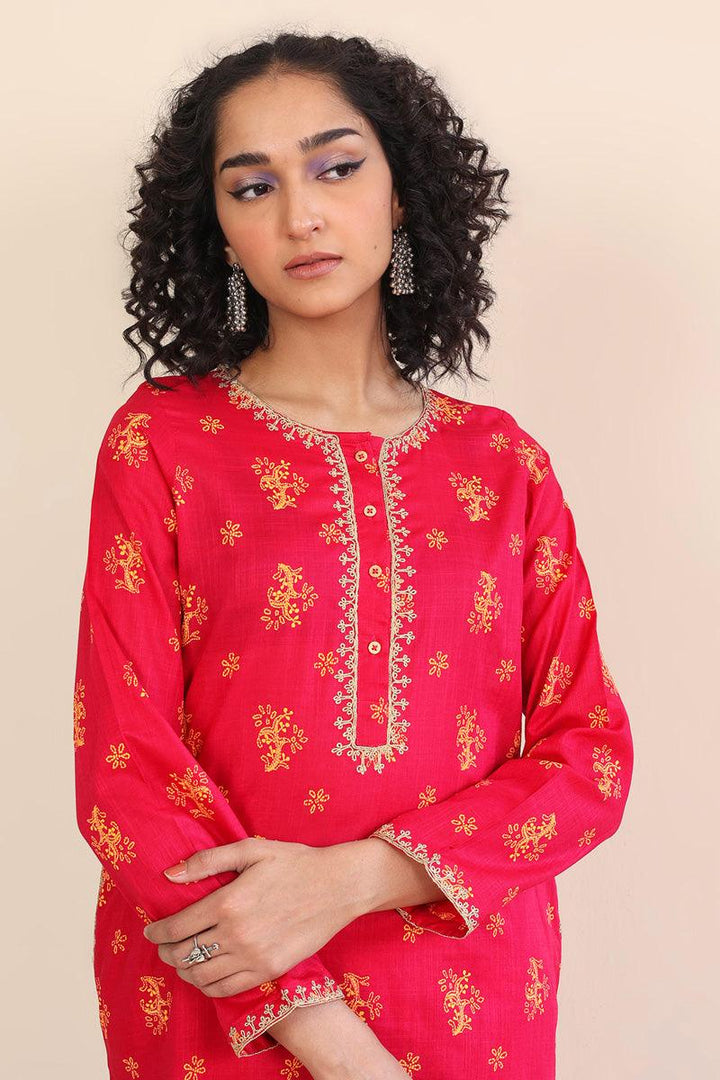 Generation - Tarkashi 2-Piece - Dark Pink - Lawn