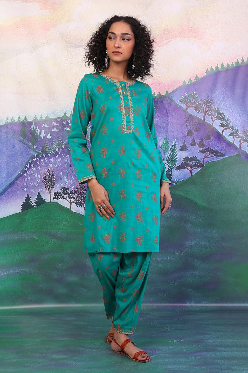 Generation - Tarkashi 2-Piece - Green - Lawn
