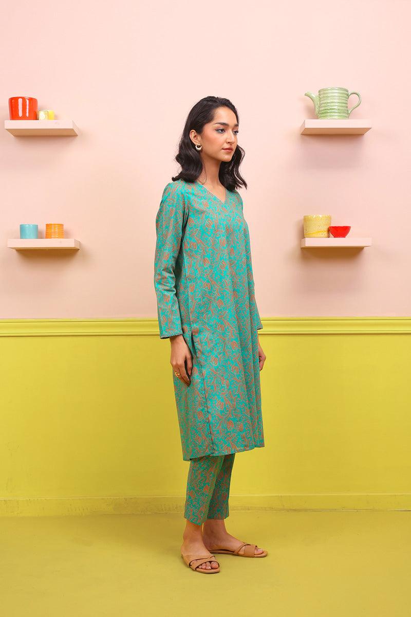 Generation - Tarkashi 2-Piece - Green - Lawn