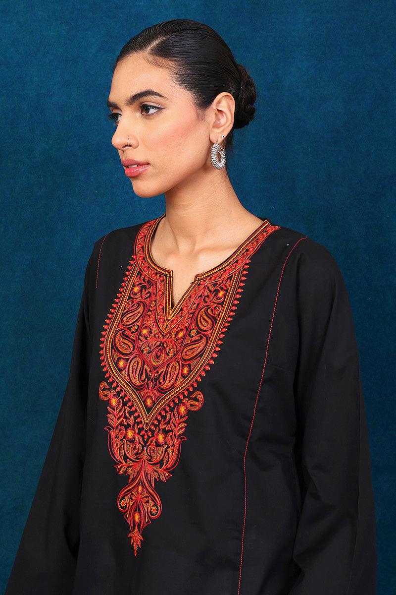 Generation - Gul Meena Top - Black - Lawn - 1 Piece
