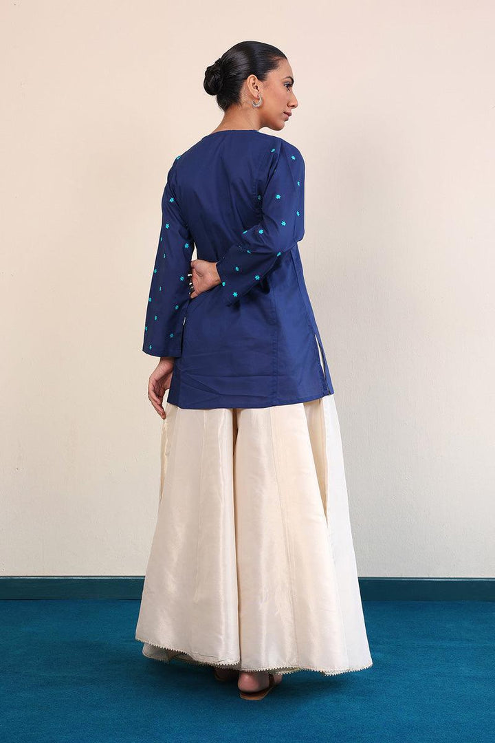 Generation - Gul Meena Lapis Kurti - Red - Lawn - 1 Piece