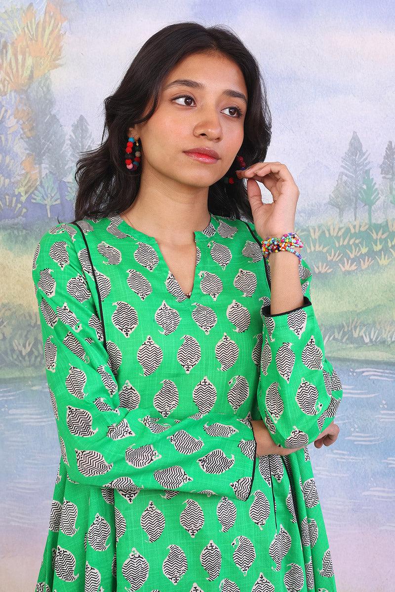 Generation - Paisley Block 2-Piece - Green - Lawn