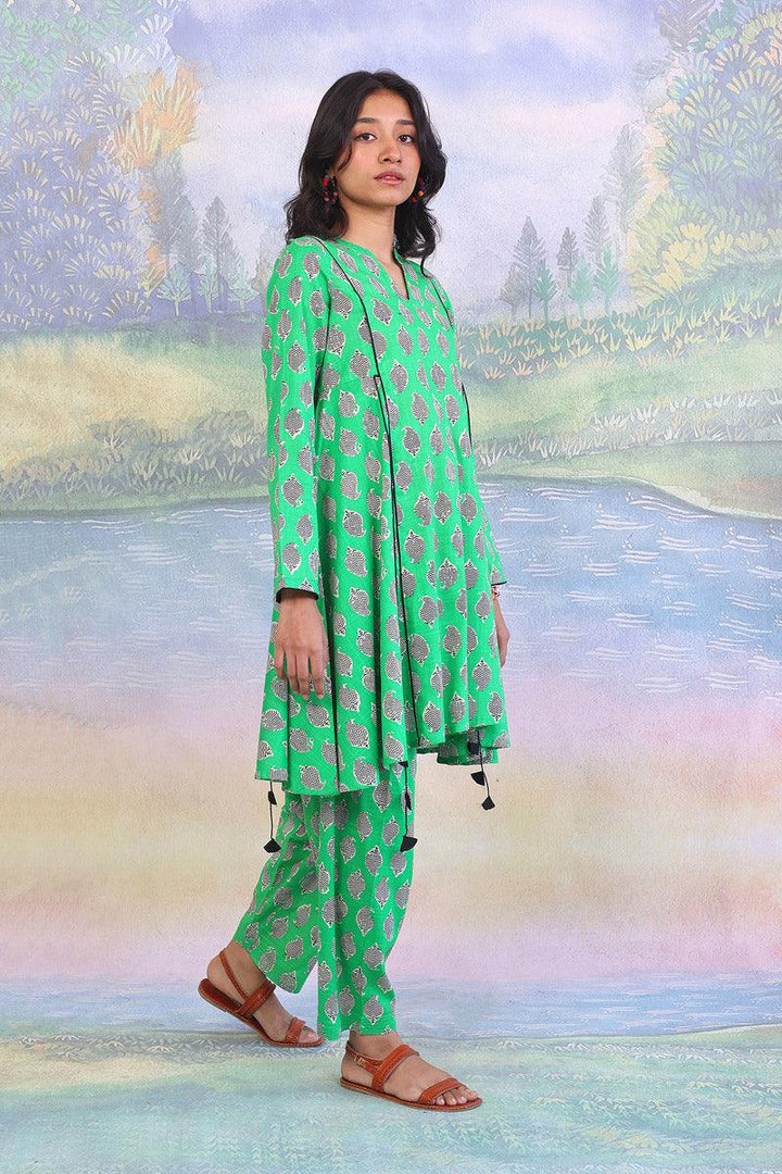 Generation - Paisley Block 2-Piece - Green - Lawn