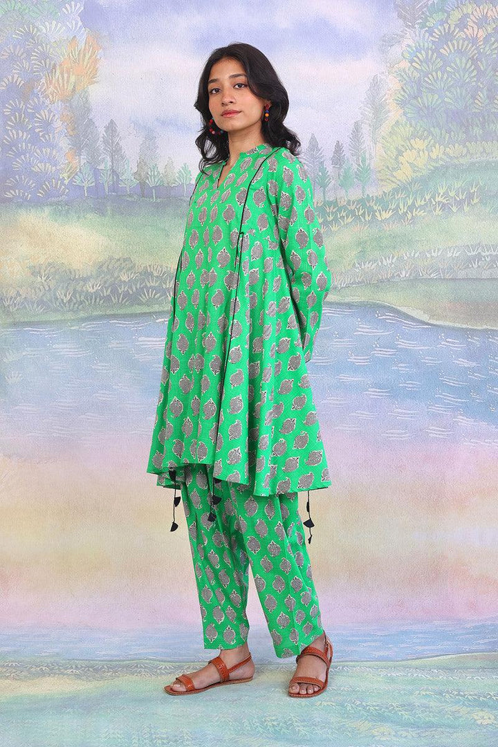 Generation - Paisley Block 2-Piece - Green - Lawn