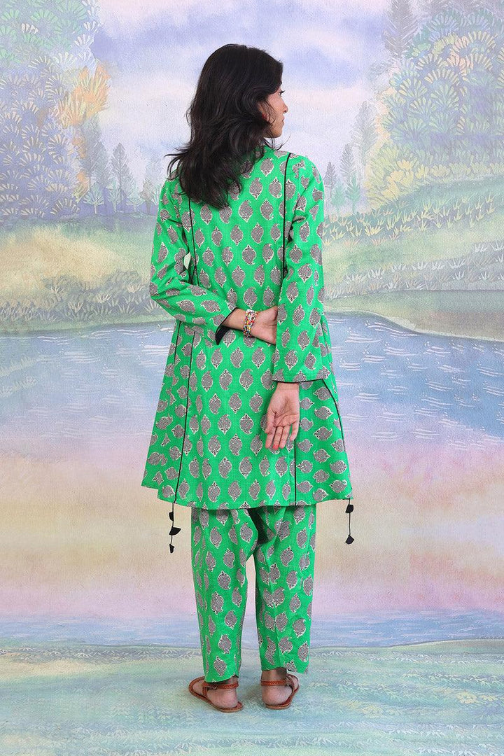 Generation - Paisley Block 2-Piece - Green - Lawn