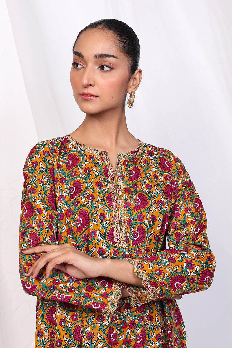 Generation - Pankhi 2-Piece Set - Mustard - Lawn