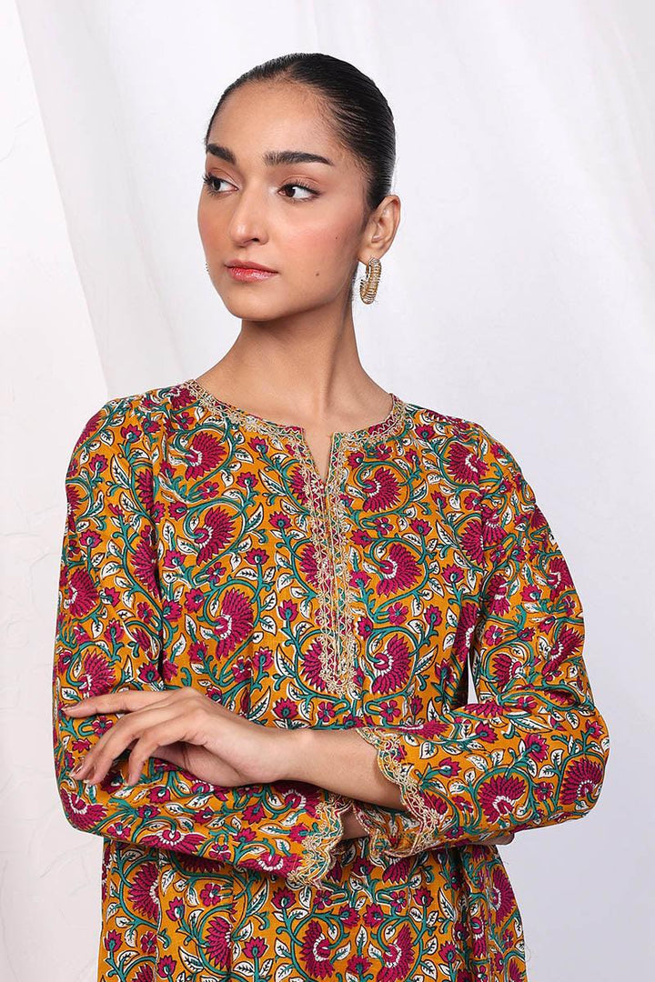 Generation - Pankhi 2-Piece Set - Mustard - Lawn