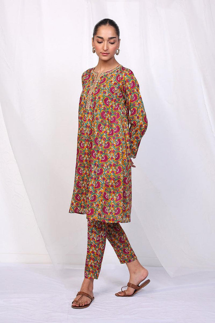 Generation - Pankhi 2-Piece Set - Mustard - Lawn