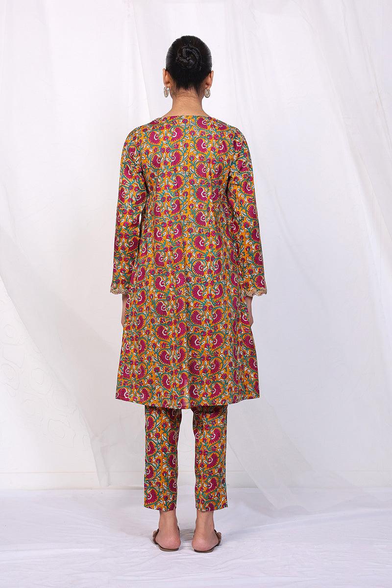 Generation - Pankhi 2-Piece Set - Mustard - Lawn