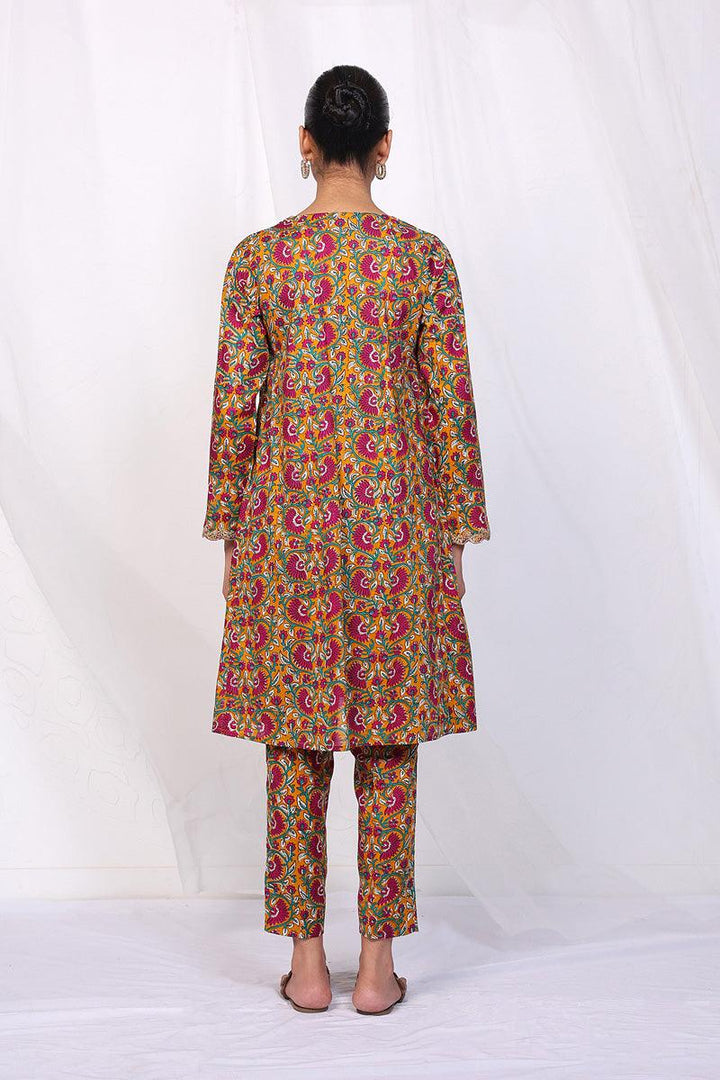 Generation - Pankhi 2-Piece Set - Mustard - Lawn