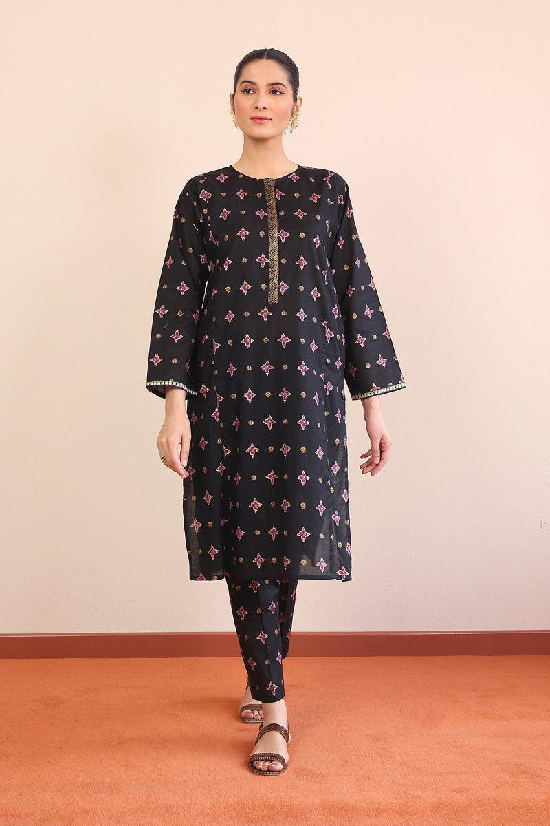 Generation - 2- Piece Zarnigar - Black - Lawn